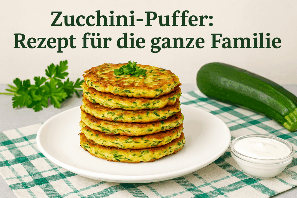 Zucchini-Puffer für die ganze Familie
