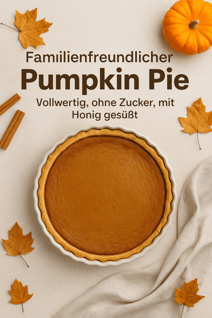 Familienfreundlicher Pumpkin Pie